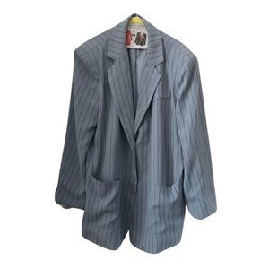 Blue Stripped Blazer